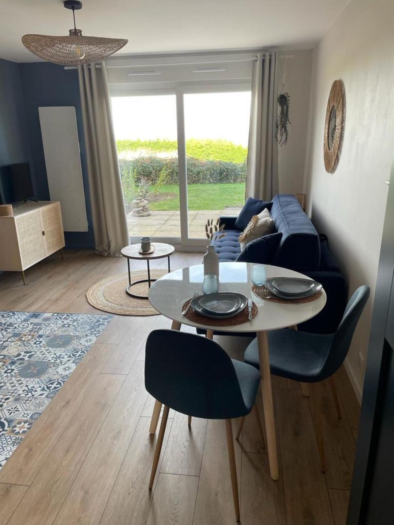 Bienvenue Au Studio L'Escale Bleue Avec Vue Mer Et Sur Le Cap Frehel Saint-Cast-le-Guildo Exteriör bild